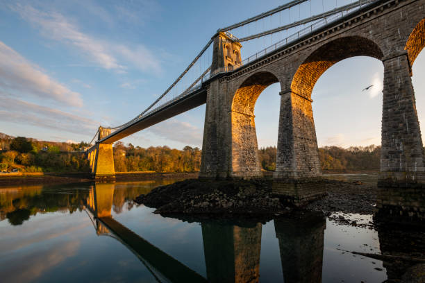 Bridge, Water, Sky